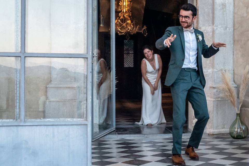 Entrée en salle