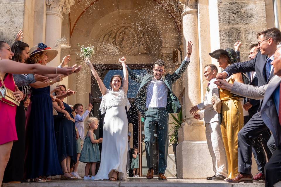 Sortie d'église Sanary