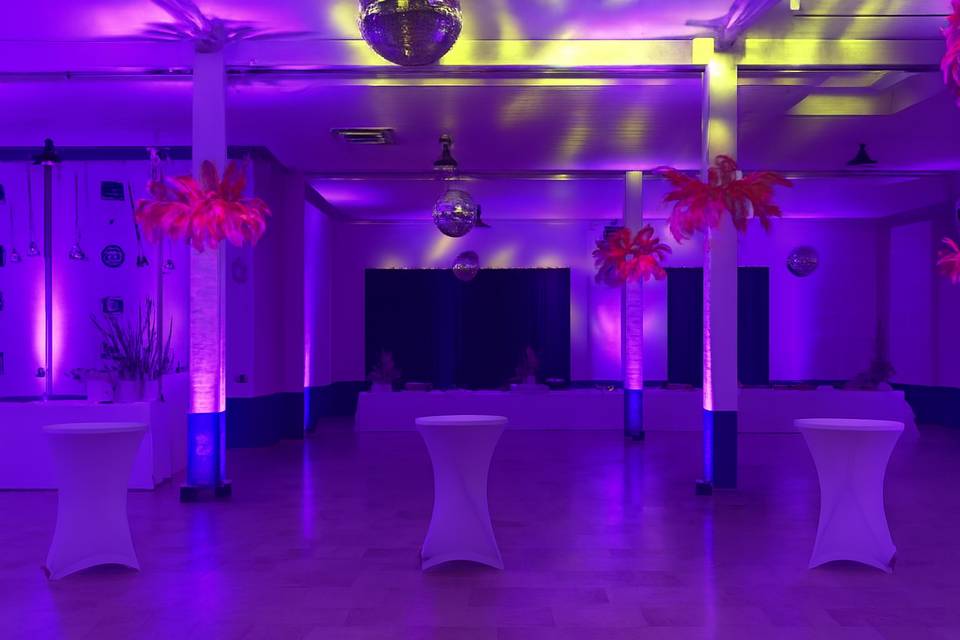 Projecteurs Led au sol