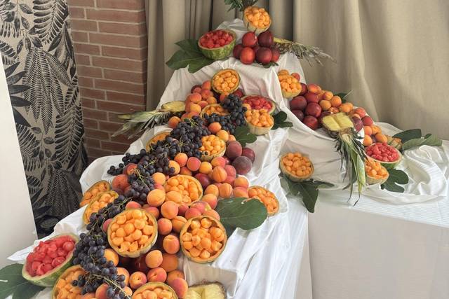 Cascade de fruits