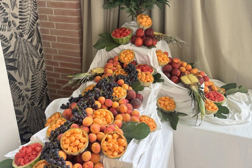 Cascade de fruits