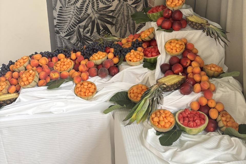 Cascade de fruits
