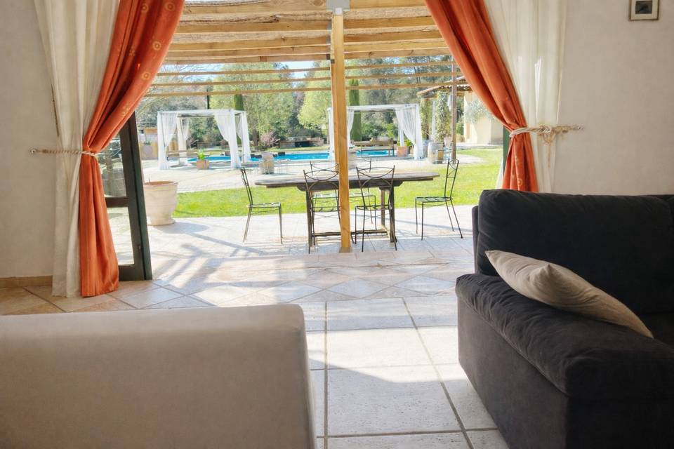 Vue salon bergerie