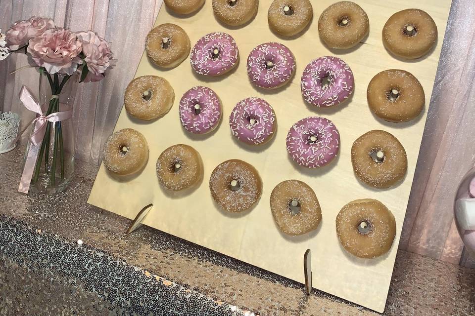 Mur à donuts