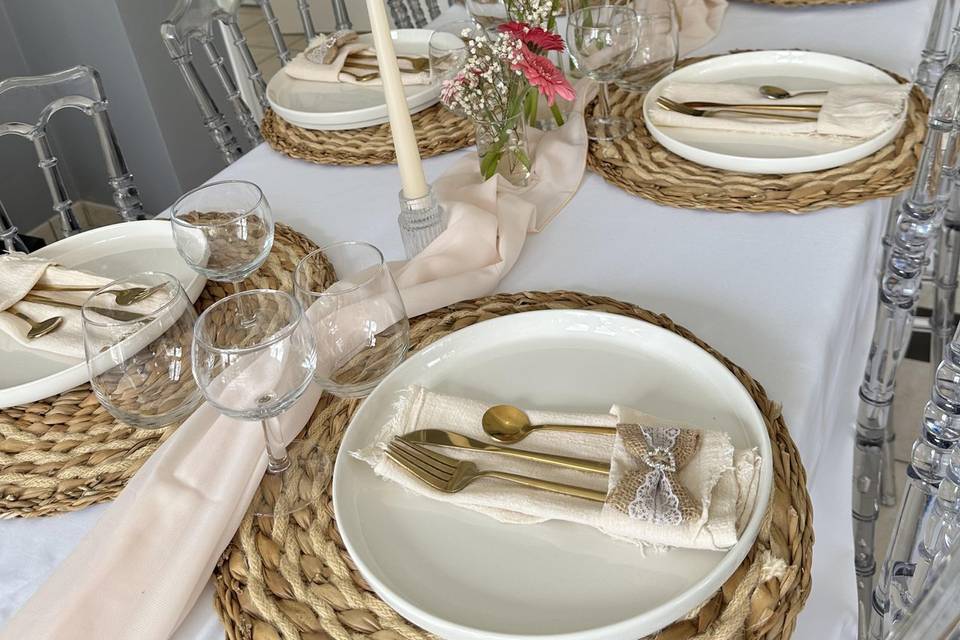 Table bohème