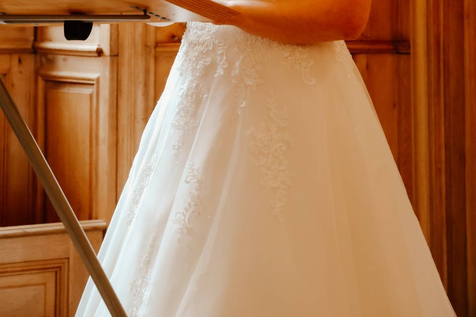 Signature de la mariée