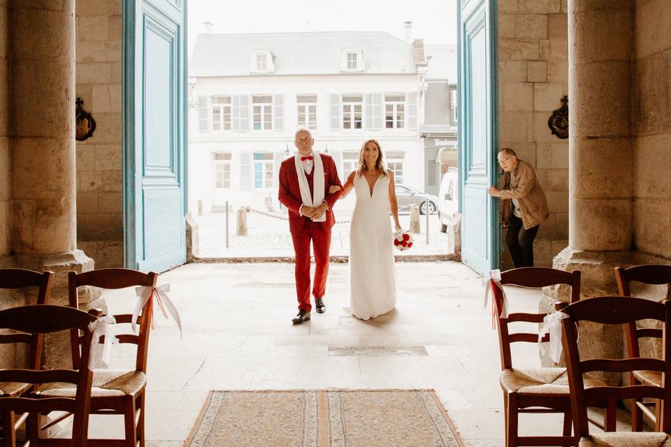 Entrée de la mariée