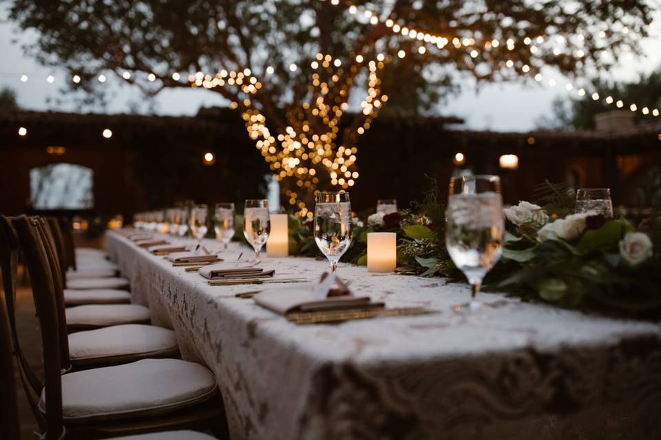 Table soirée