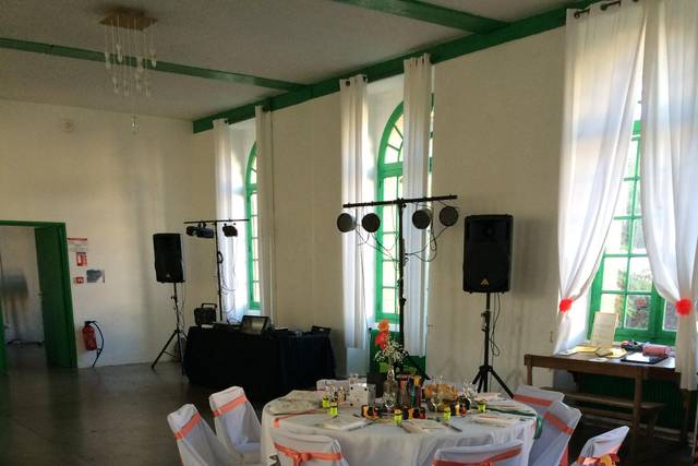 Repas et installation DJ