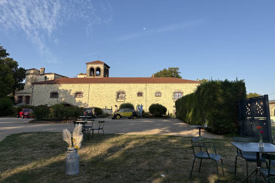 Vue batisse