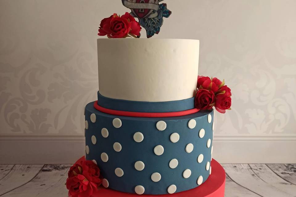 Wedding cake rockabilly