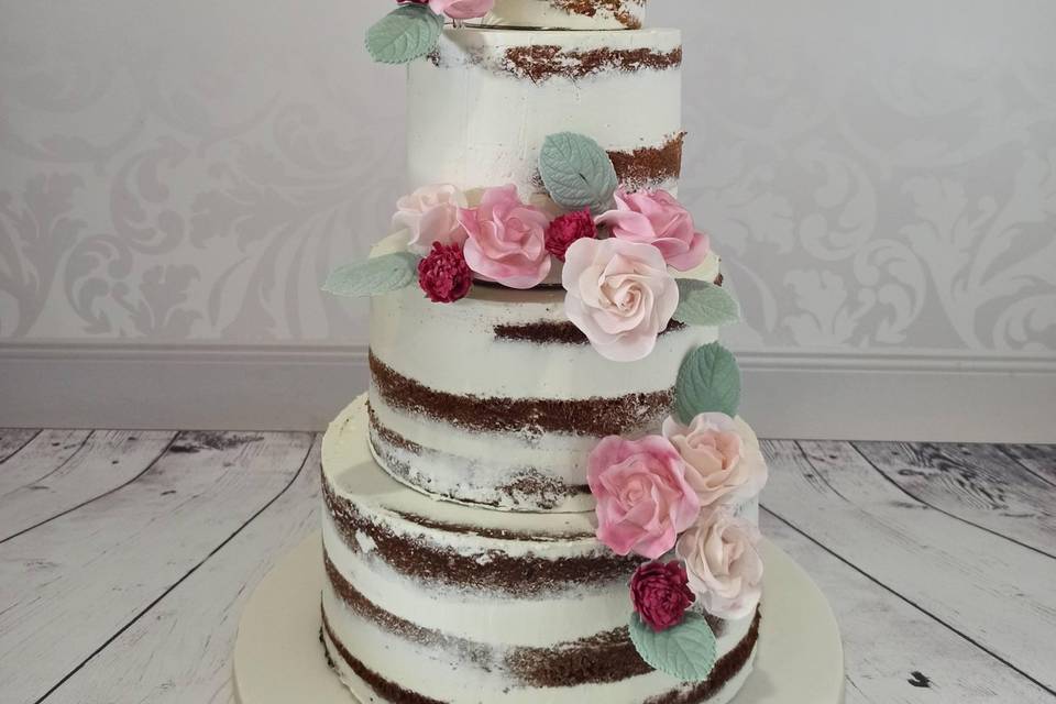 Naked cake