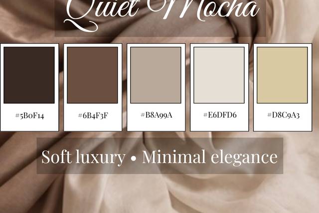 Soft luxury/Minimal elegance