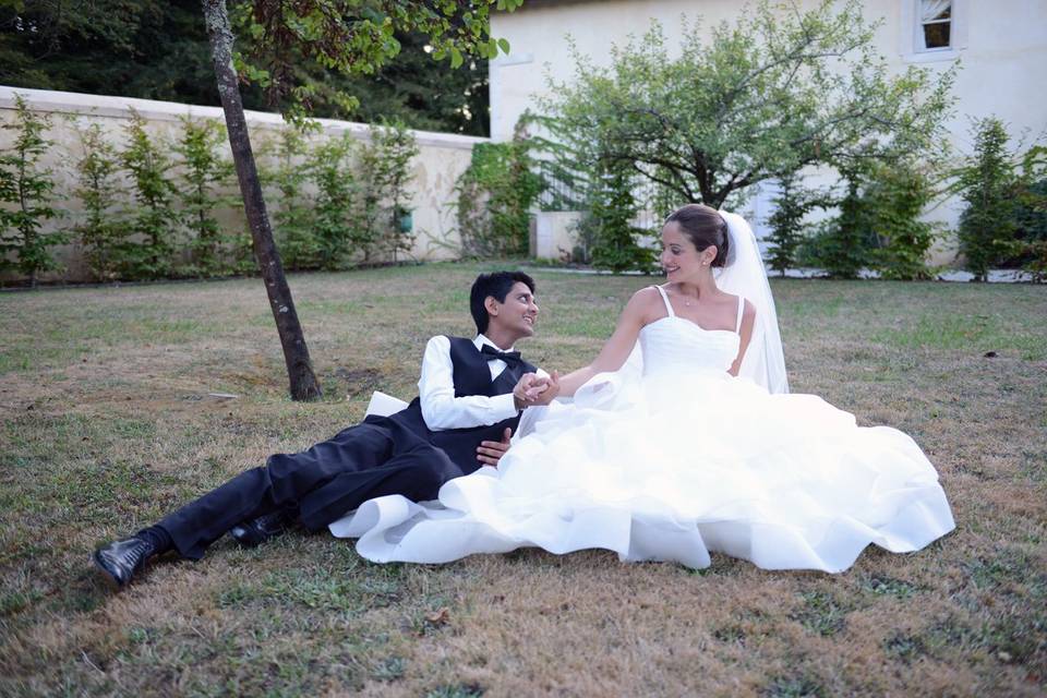 Dans le jardin