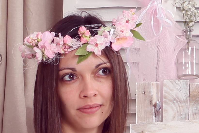 Bracelet couronne de fleurs