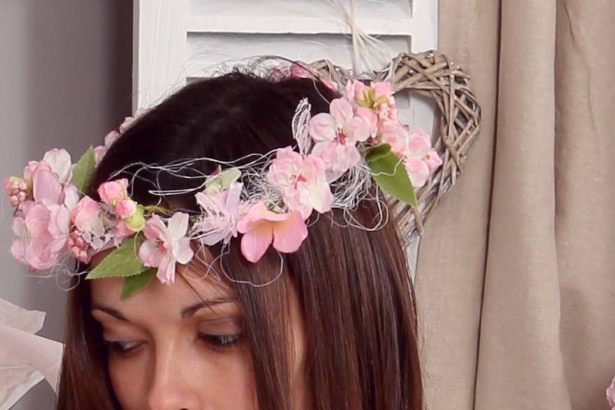 Bracelet couronne de fleurs