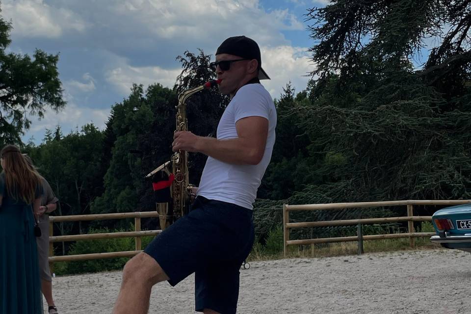 Prestataire saxophoniste