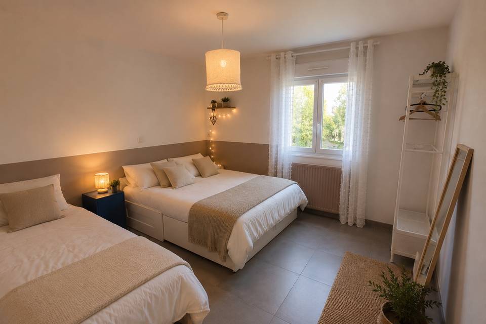 Gite Multi-Sport - Chambre