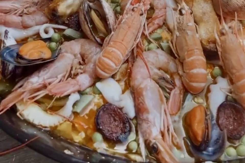Paella géante