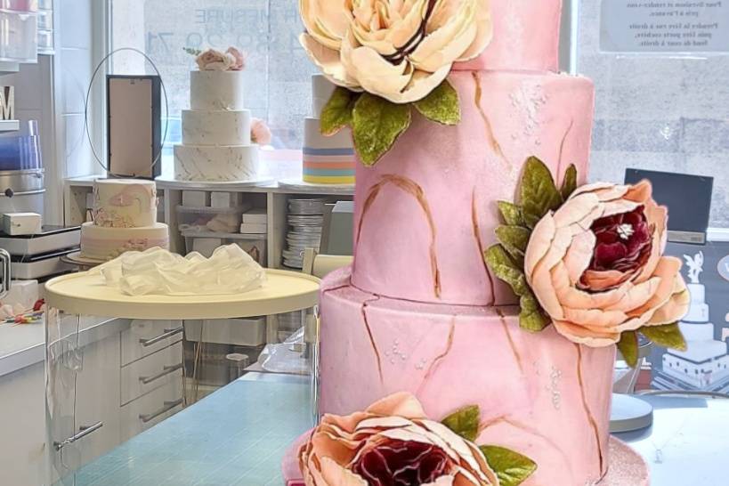 Marbrè wedding cake