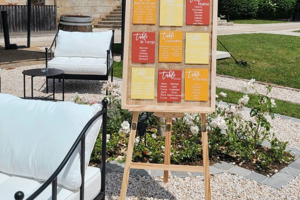 Plan de table