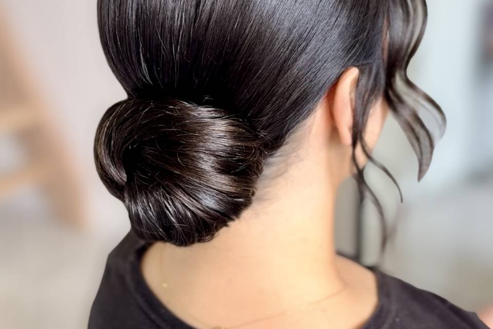 Chignon bas