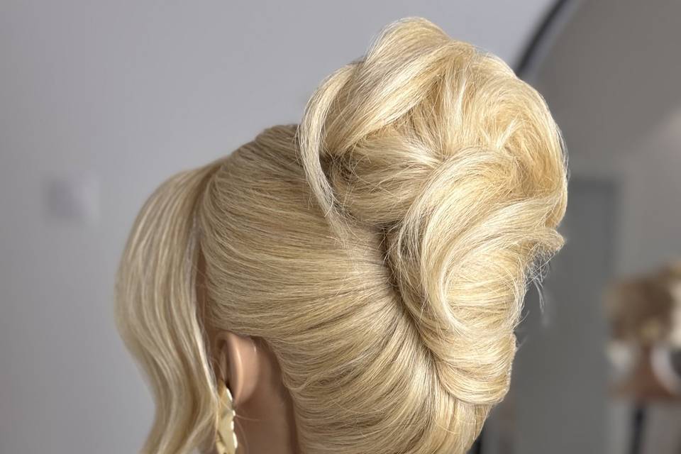 Chignon banane