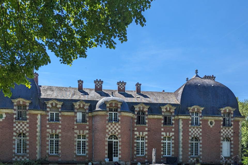 Arrivée au château