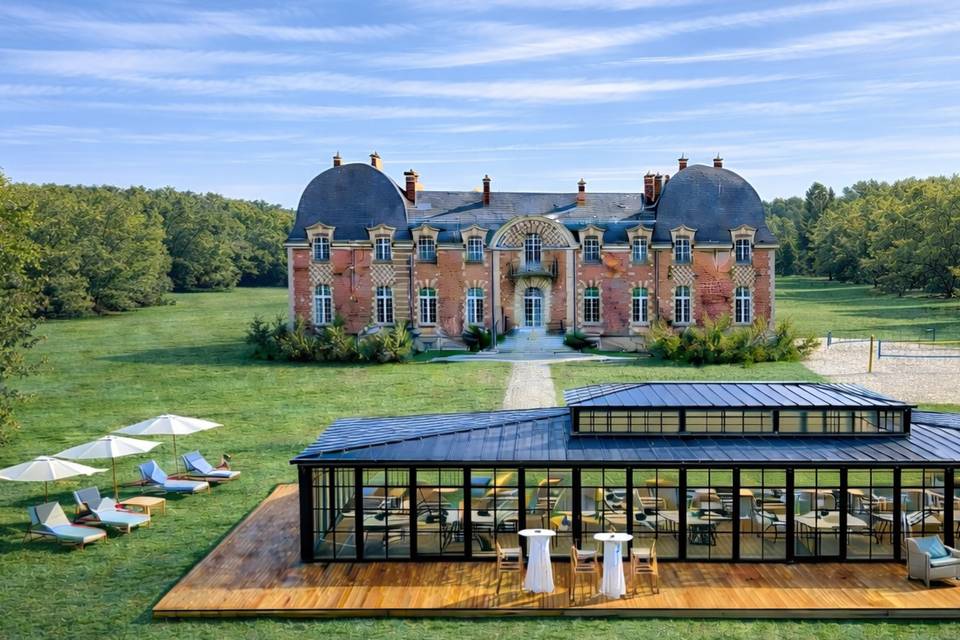 Le château et l'orangerie