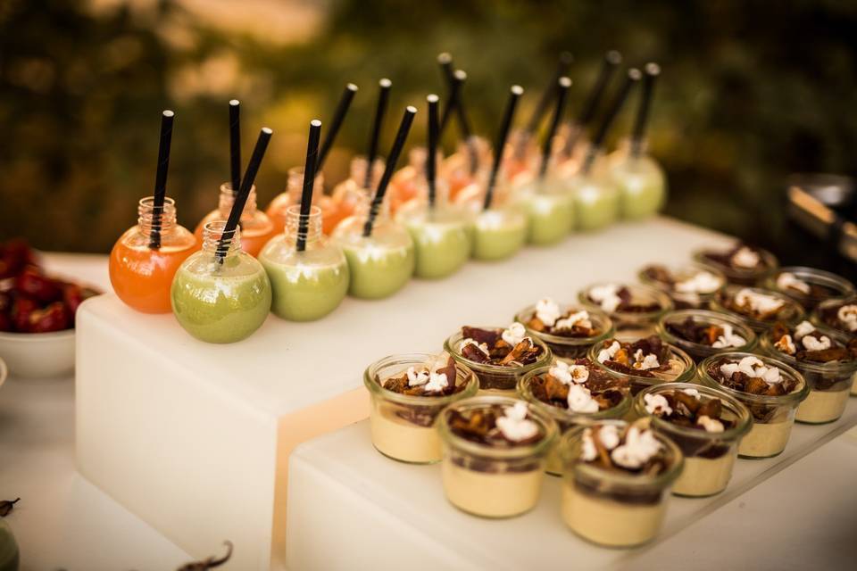 Pièces cocktail sucrées