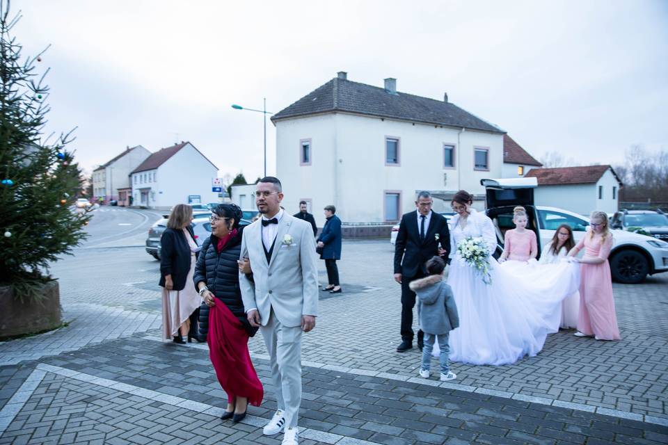 Cortège à pied