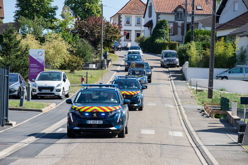 Cortège nuptial