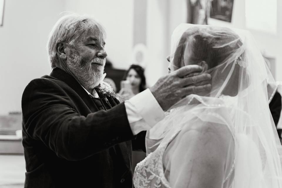 Le papa et la mariée