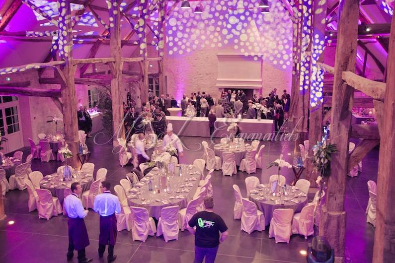 Effets plafd par LED magenta