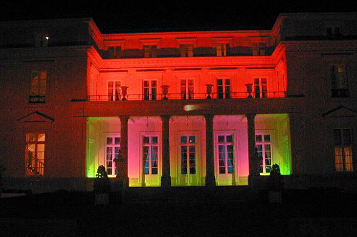 Eclairage facade multicolor
