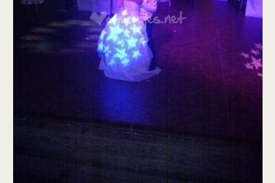 LED robe de mariée