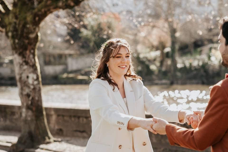 Séance couple mariage