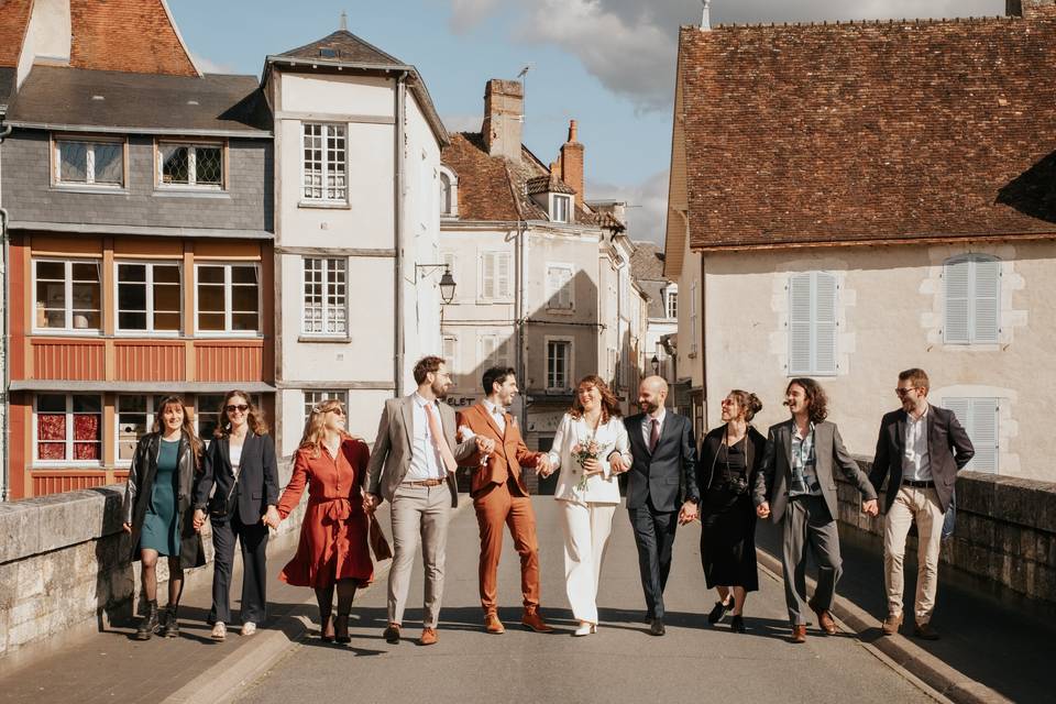 Séance groupe mariage