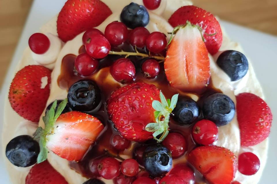 Pièce montée fruits