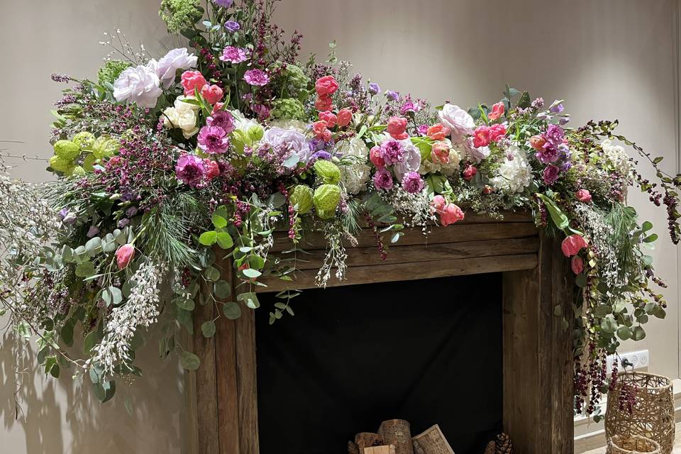 Décoration de cheminée