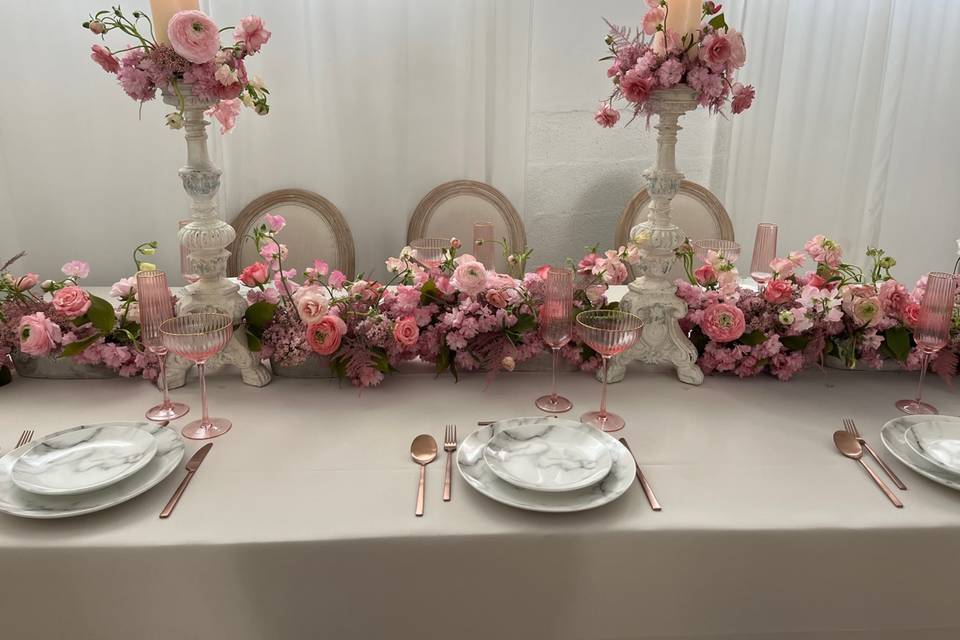 Table d'honneur