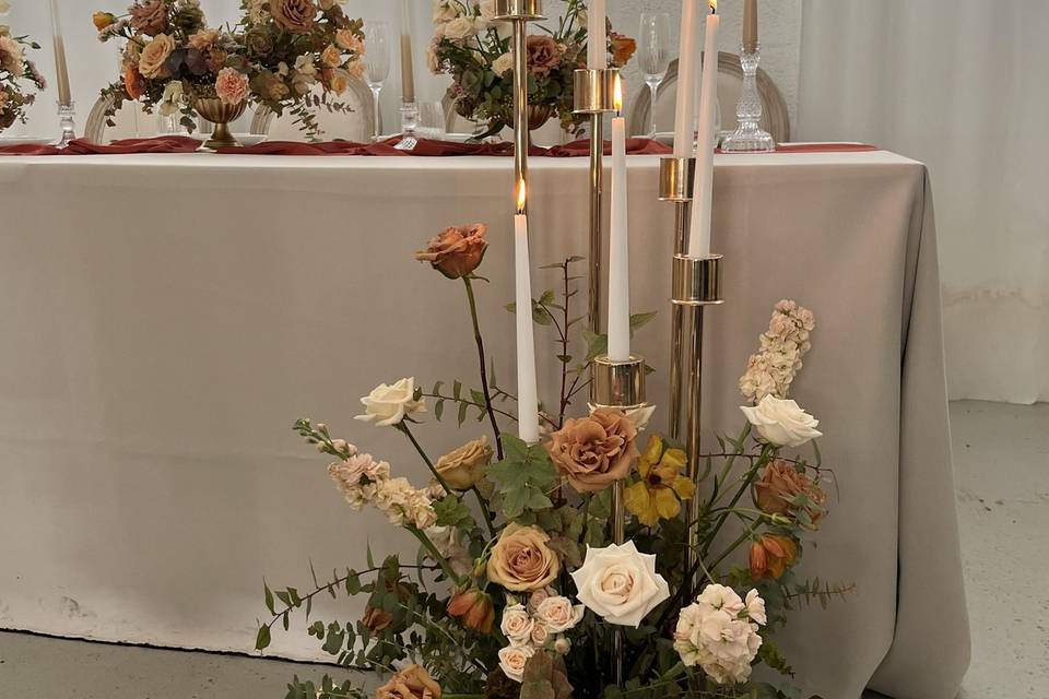 Decoration table d'honneur