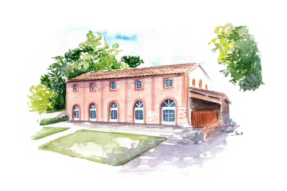 Aquarelle domaine