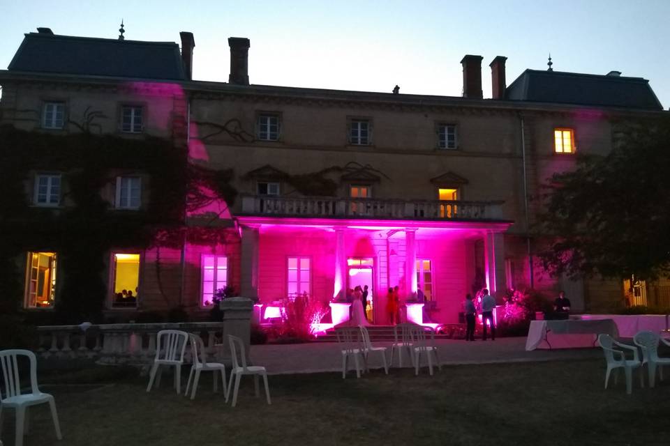 Eclairage ext Chateau Bellevue