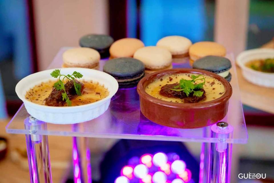 Crème brûlée foie gras