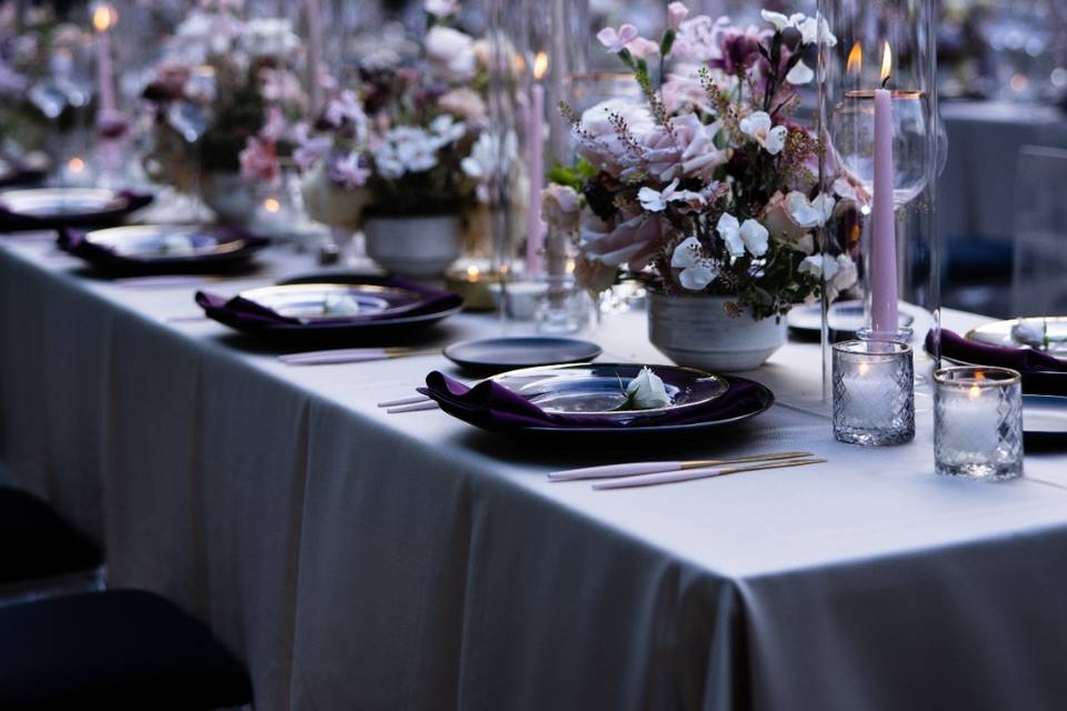 Table au charme envoûtant