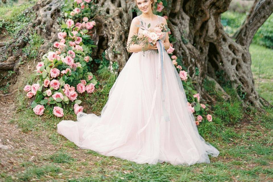 Mariée romantique