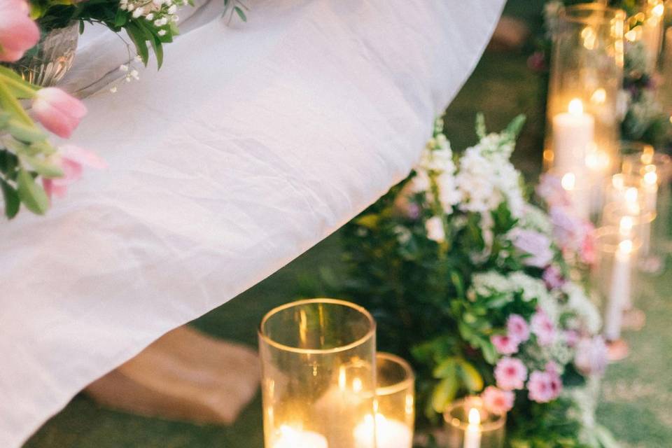 Romantisme et élégance florale