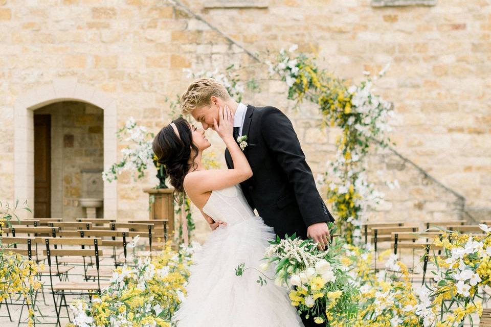 Yellow wedding