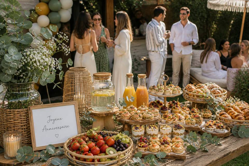 Brunch baptême